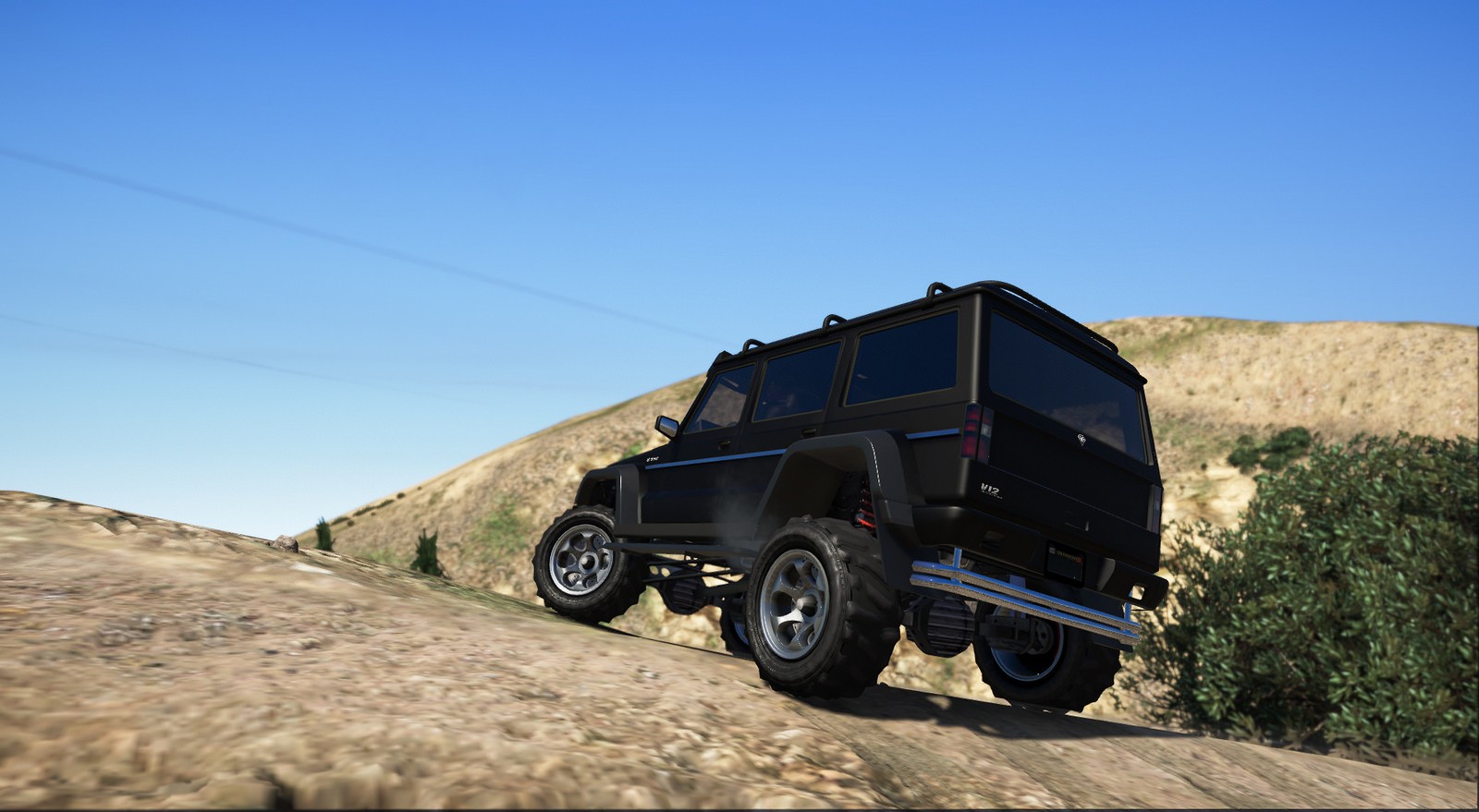 Benefactor Dubsta 4x4 arrière