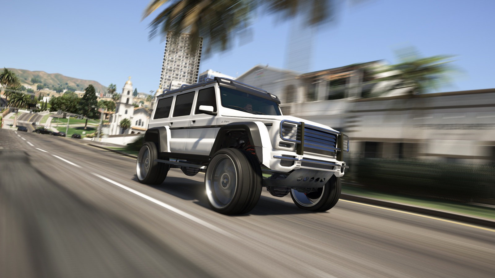 Benefactor Dubsta 4x4 avant
