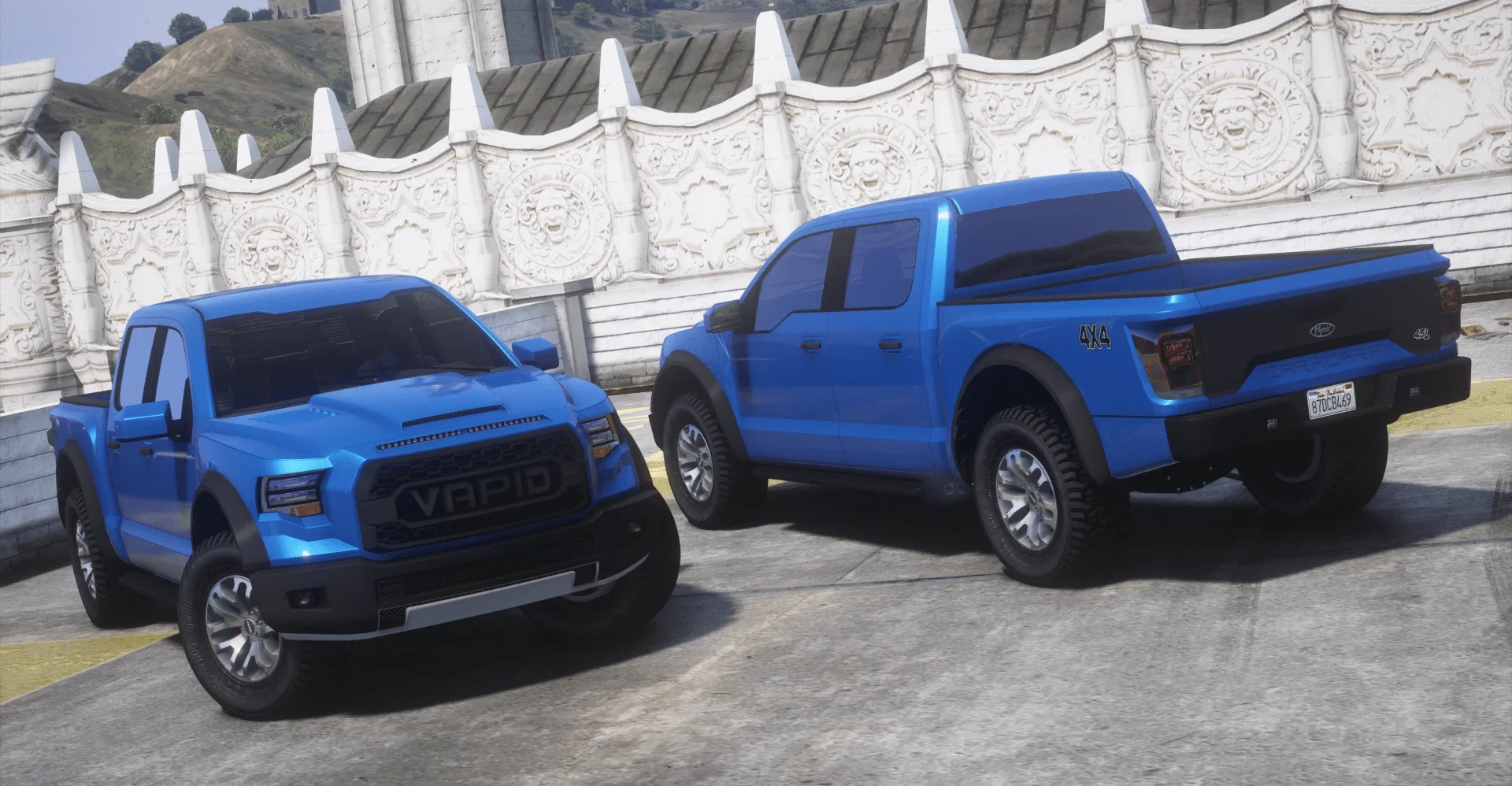 Vapid Caracara 4x4 avant