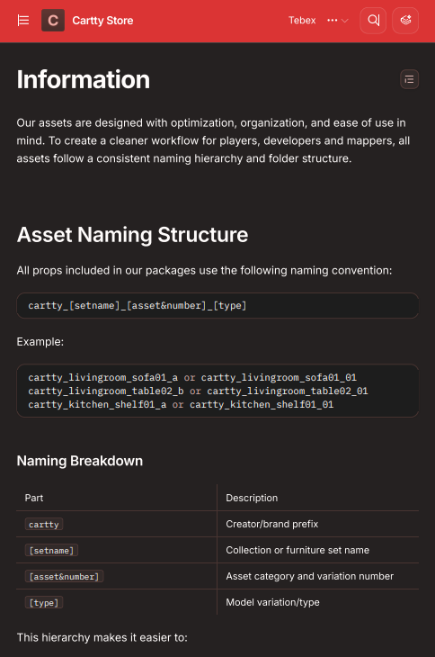 Asset Preview