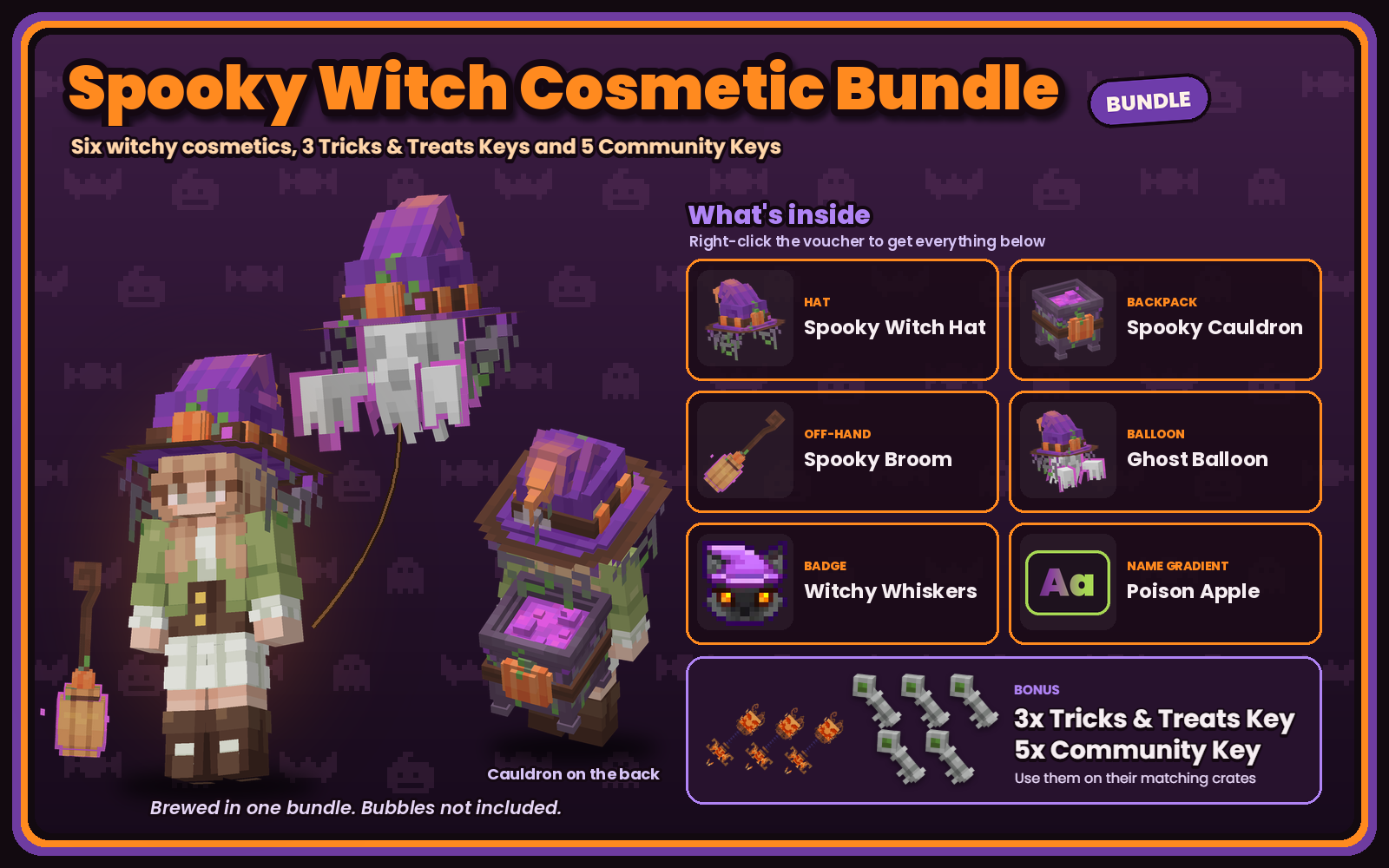 Spooky Witch Cosmetic Bundle