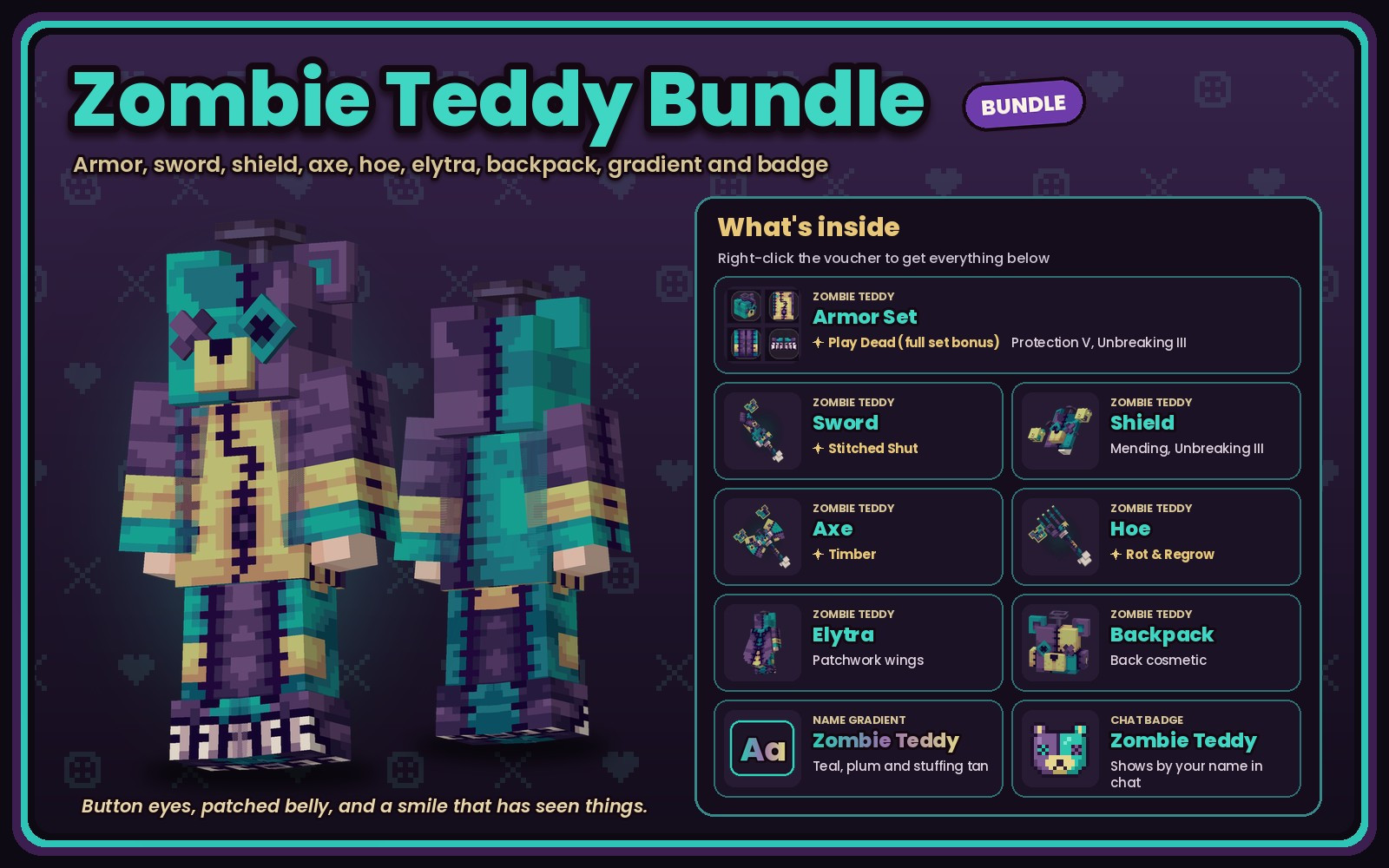 Zombie Teddy Bundle