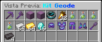 Contenido de Kit-Geode