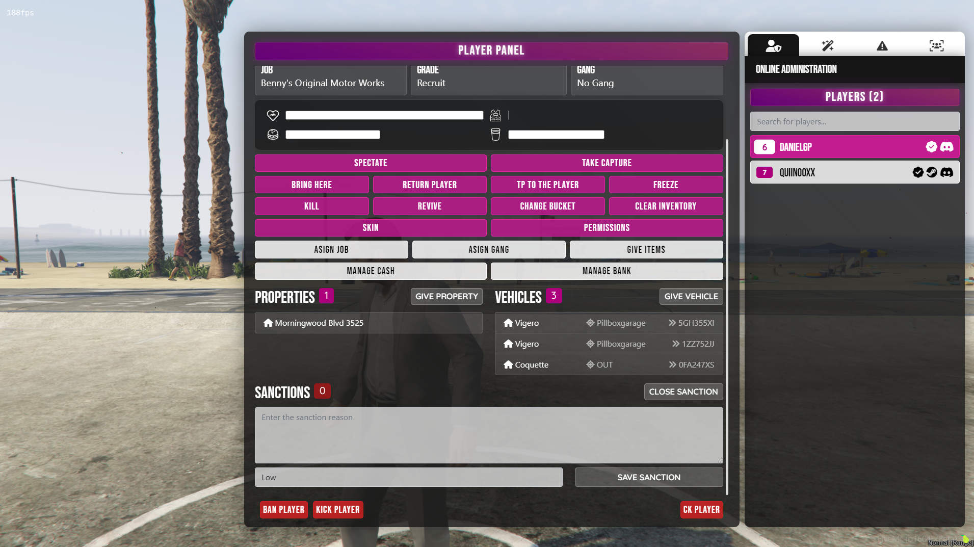 PAID Origen Admin QBCore ESX Version VFivem The World s 