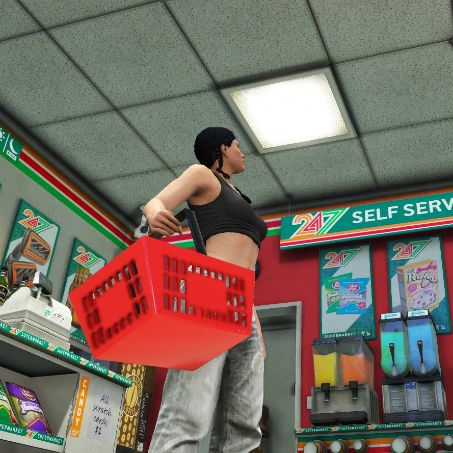 Mrs. BzZz Shopping basket