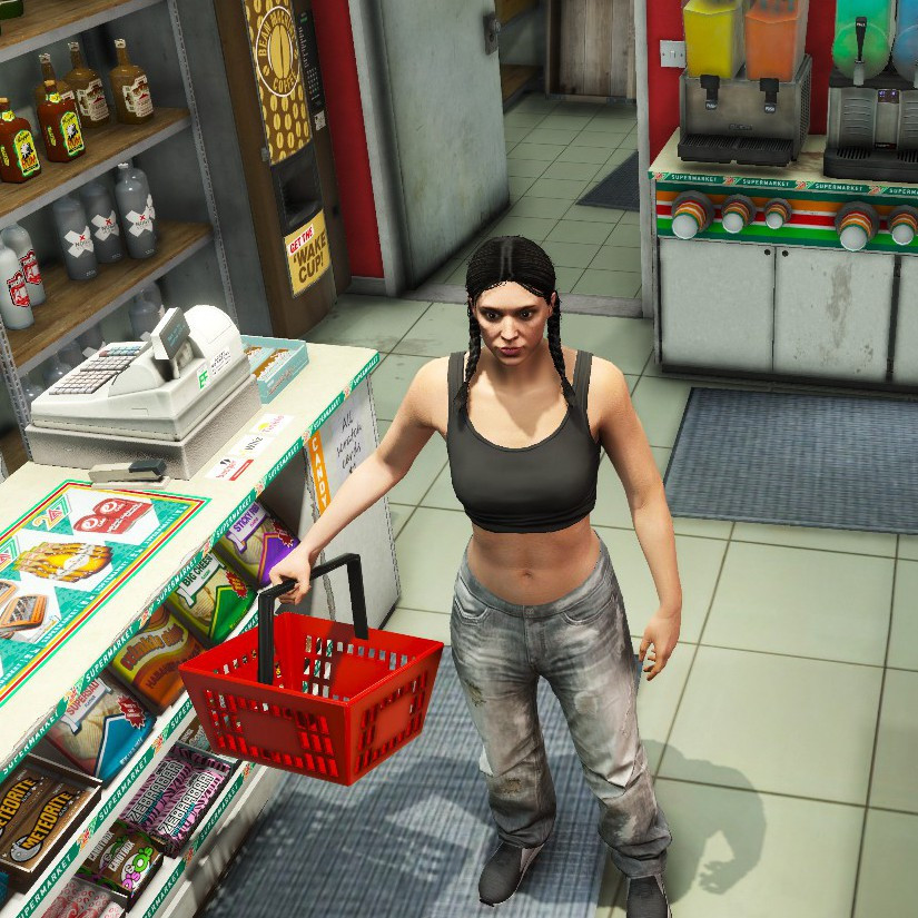 Mrs. BzZz Shopping basket