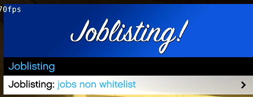 [PAID] [Release] [ESX] AdvancedJoblisting NativeUI thumbnail 2