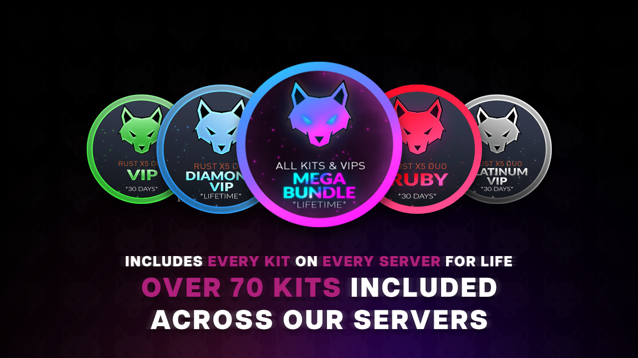 Werewolf Gaming Rust Store | 5x TRIO