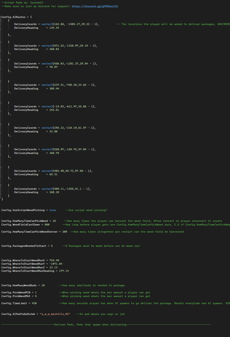 Weed Runs S32 *ESX* Open Source, Direct Download thumbnail 3