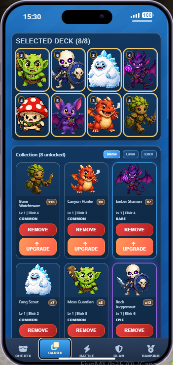 DeckWars screenshot 2