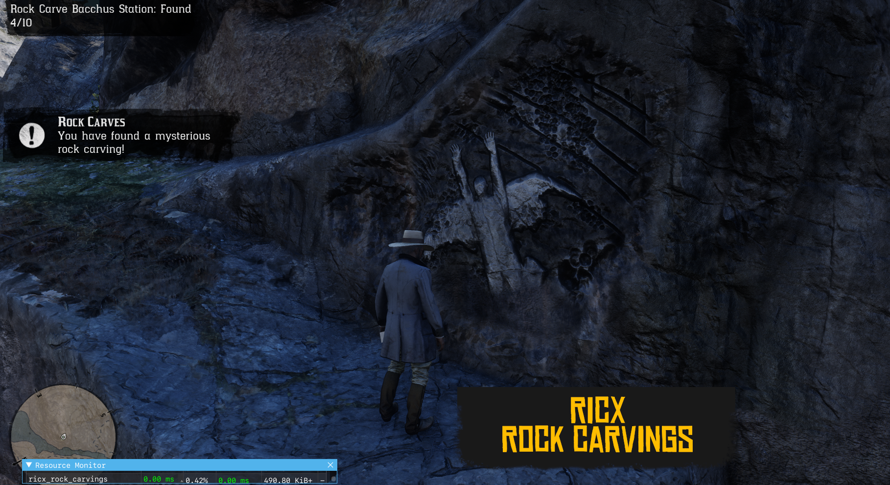 RicX RedM Scripts | Rock Carvings - RedM Scripts